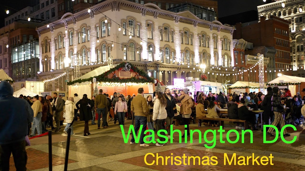 A Christmas Wonderland: Night Tour of Washington DC’s Holiday Market