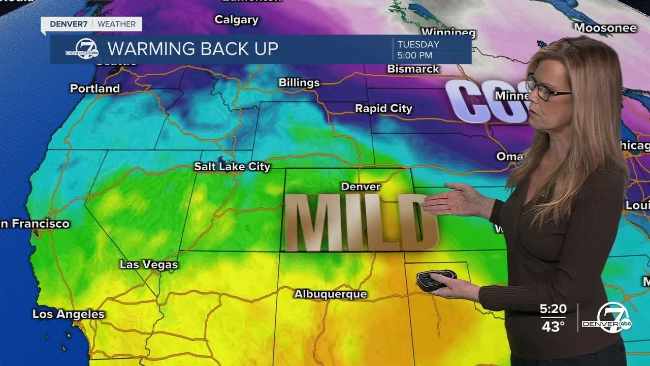 After a little taste of winter, spring-like temps return