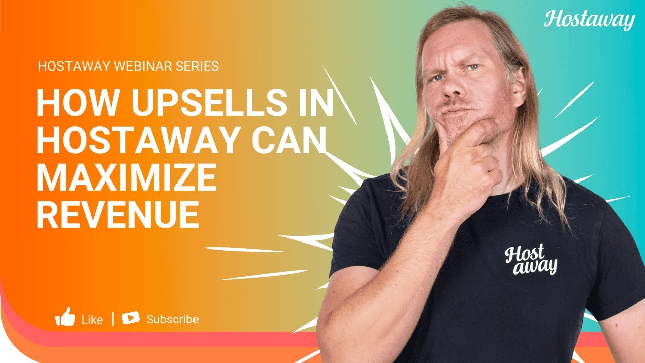 Finding New Revenue Streams through Upsells in Hostaway | Hostaway Webinar
