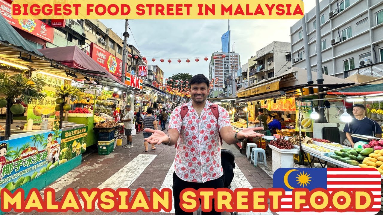 Exploring local Steet Food In Malaysia | Jalan Aror