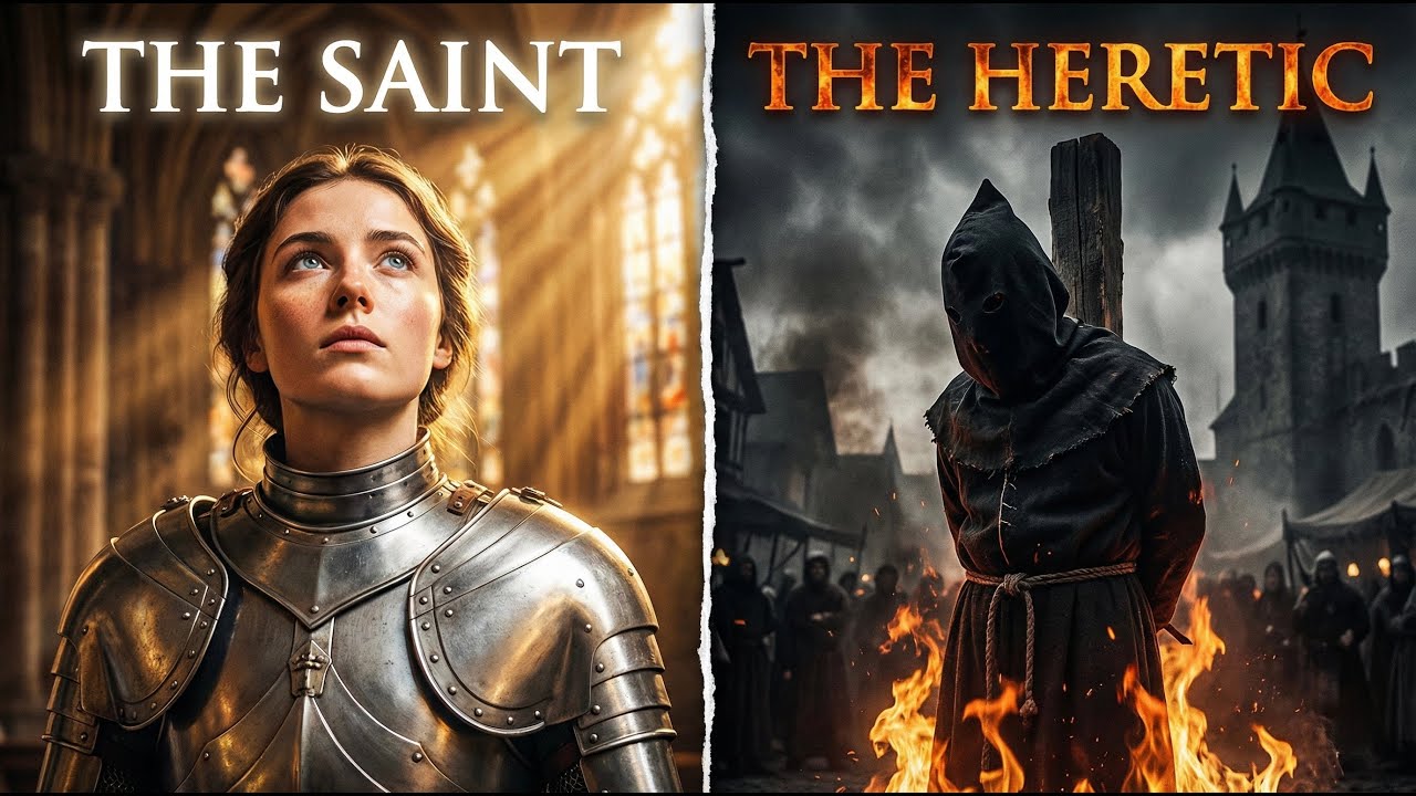 Jeanne d'Arc n'a pas été brûlée ? La plus grande arnaque du Moyen Âge.
