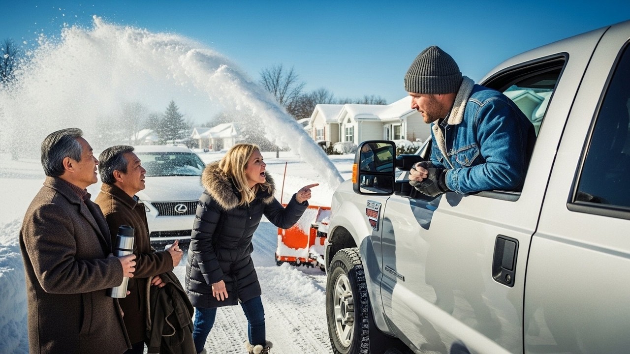 HOA Demanded My Snowplow Clear the Whole Street, So I Cleared Only the Odd Numbered Side