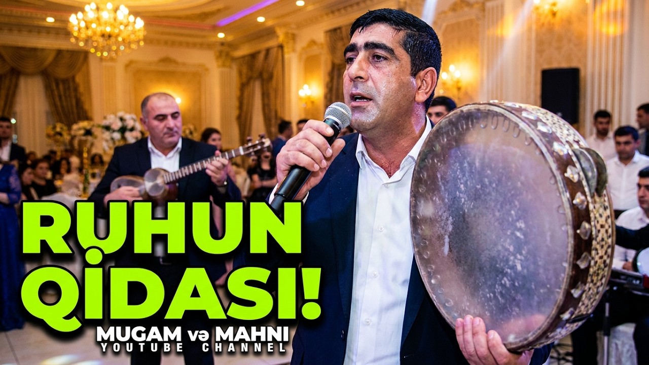 Möhtəşəm ifa oxuyan xanəndə Xəyal Hindarxlı  tamada Çingiz Agcabedili  segah mugami