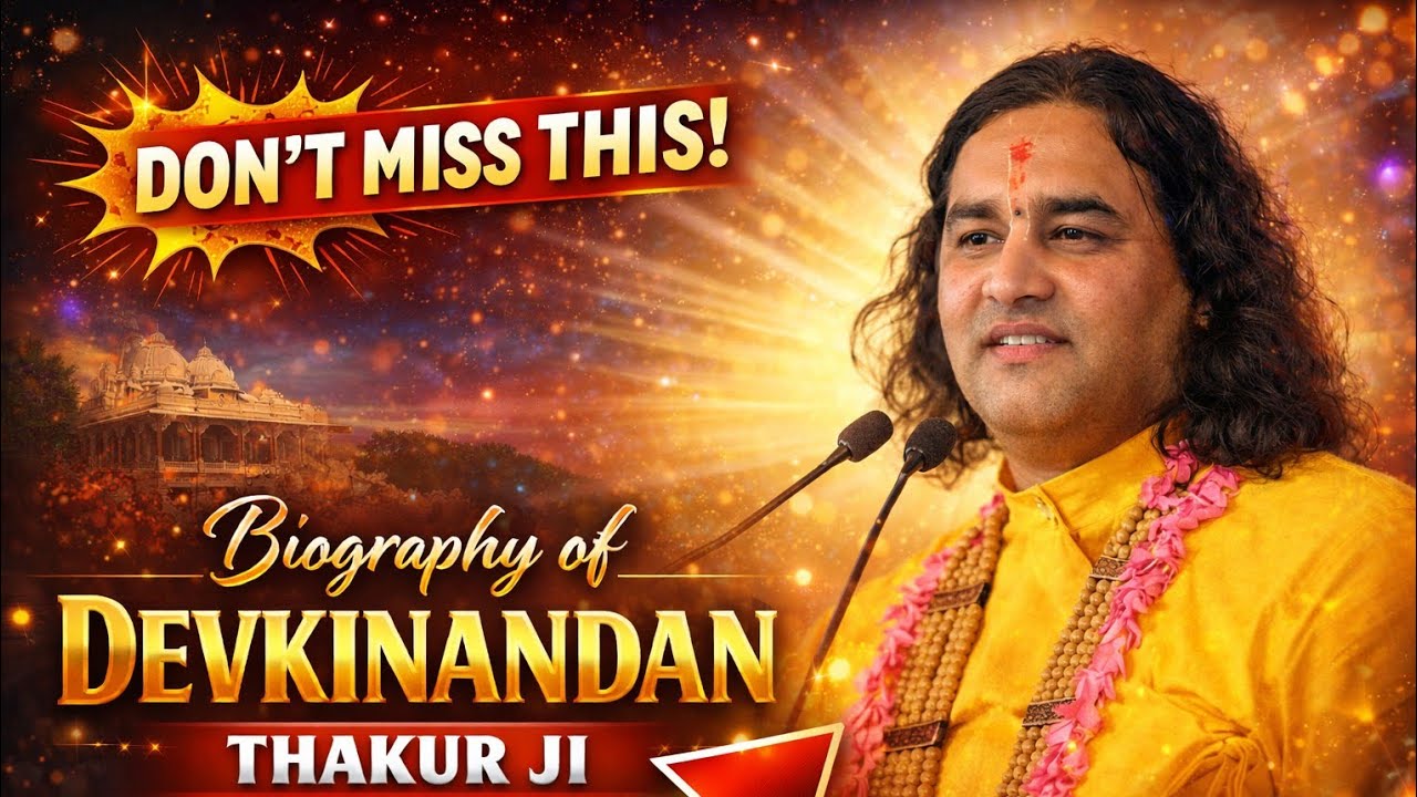 Video। #Devkinandan Thakurji। Biography। #जीवनी #देवकीनंदन ।