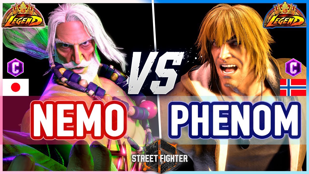 SF6 🔥 Nemo (JP) vs Phenom (Ken) 🔥 Street Fighter 6
