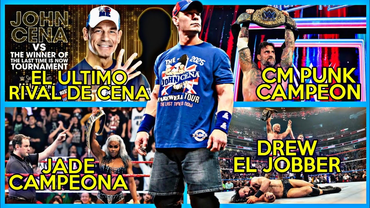 CM PUNK CAMPEON 🔥 | SATURDAY NIGHT'S MAIN EVENT 1 NOVIEMBRE 2025 RESUMEN (ANALISIS)