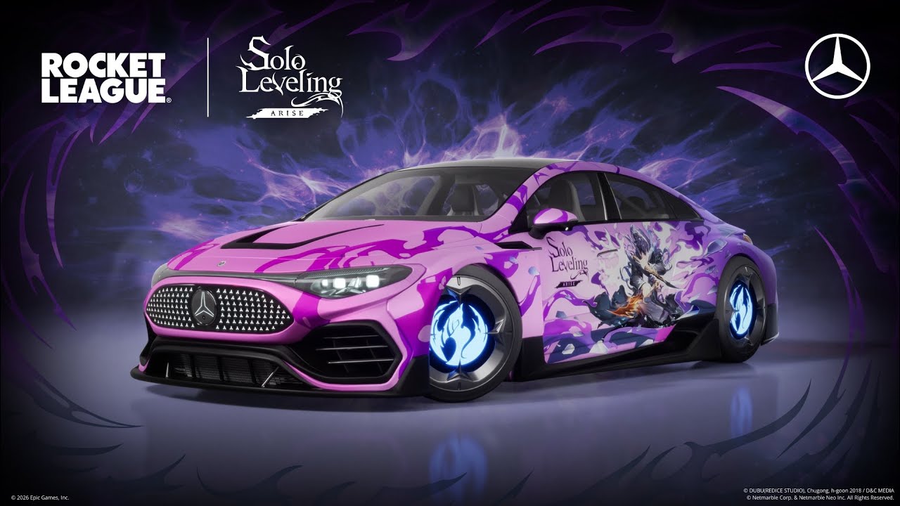 The new Mercedes-Benz CLA got added to Rocket League