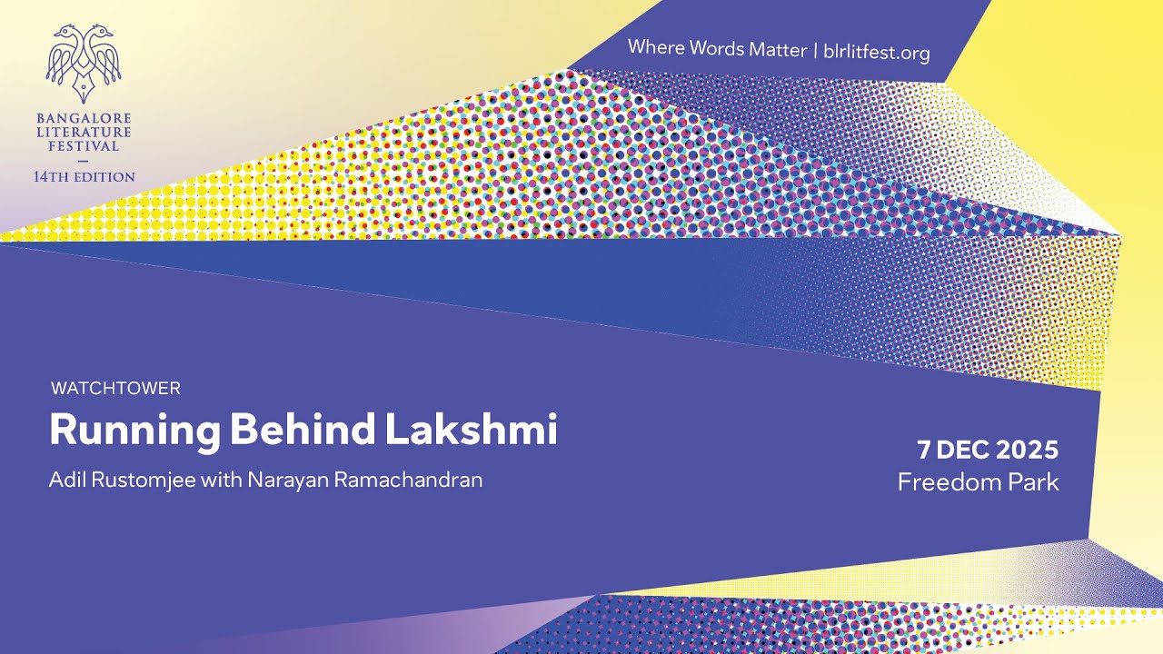 Running Behind Lakshmi | Bangalore Literature Festival 2025