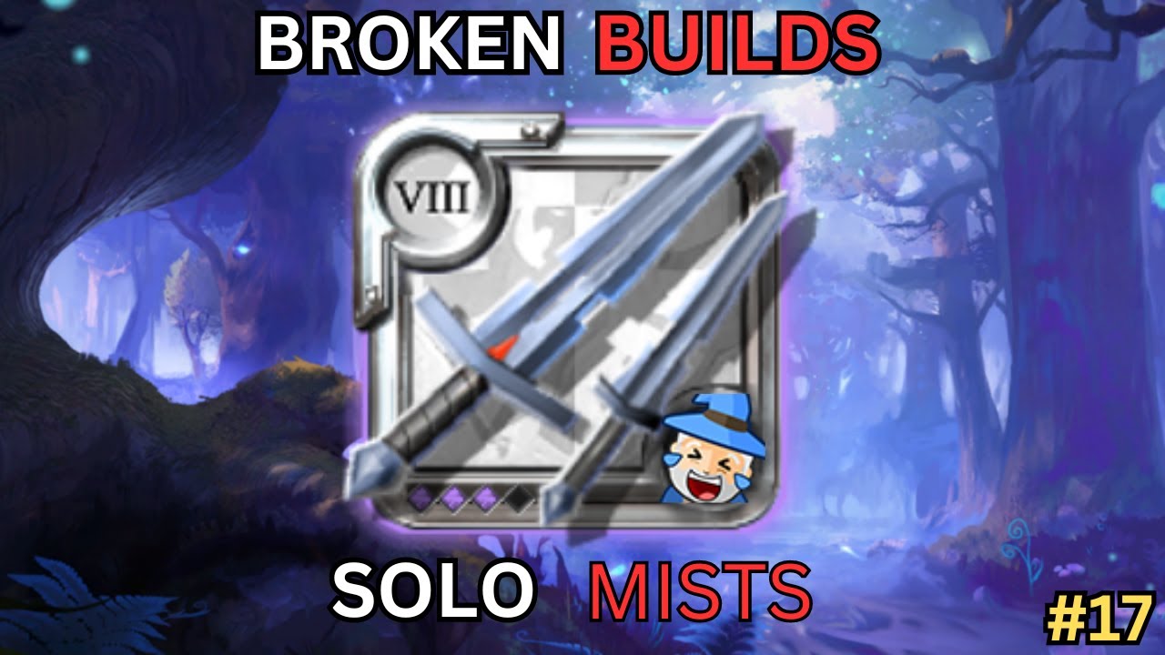 SOLO MISTS | BROKEN BUILDS #17 | DUAL SWORDS | PVP | ALBION ONLINE