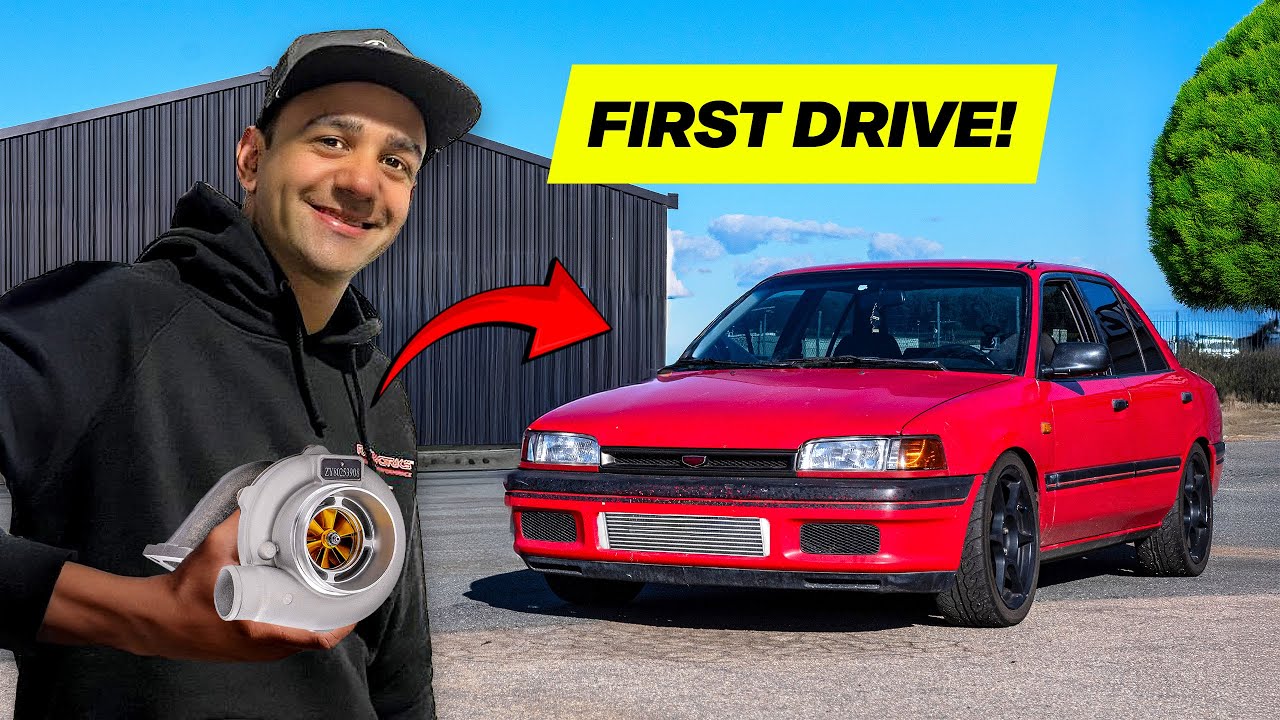 Restoration of a 90s Turbo SLEEPER build! JDM Mazda 323 BG