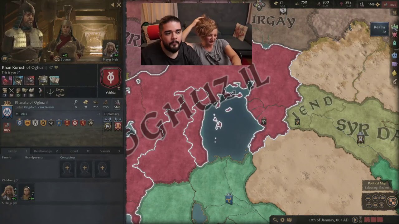 Can Sungur, Ceren Sungur - Crusader Kings 3 Bölüm 2