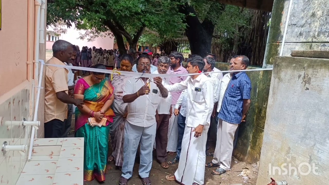 தண்ணீர் சுத்திகரிப்பு இயந்திரம் திறப்பு விழா