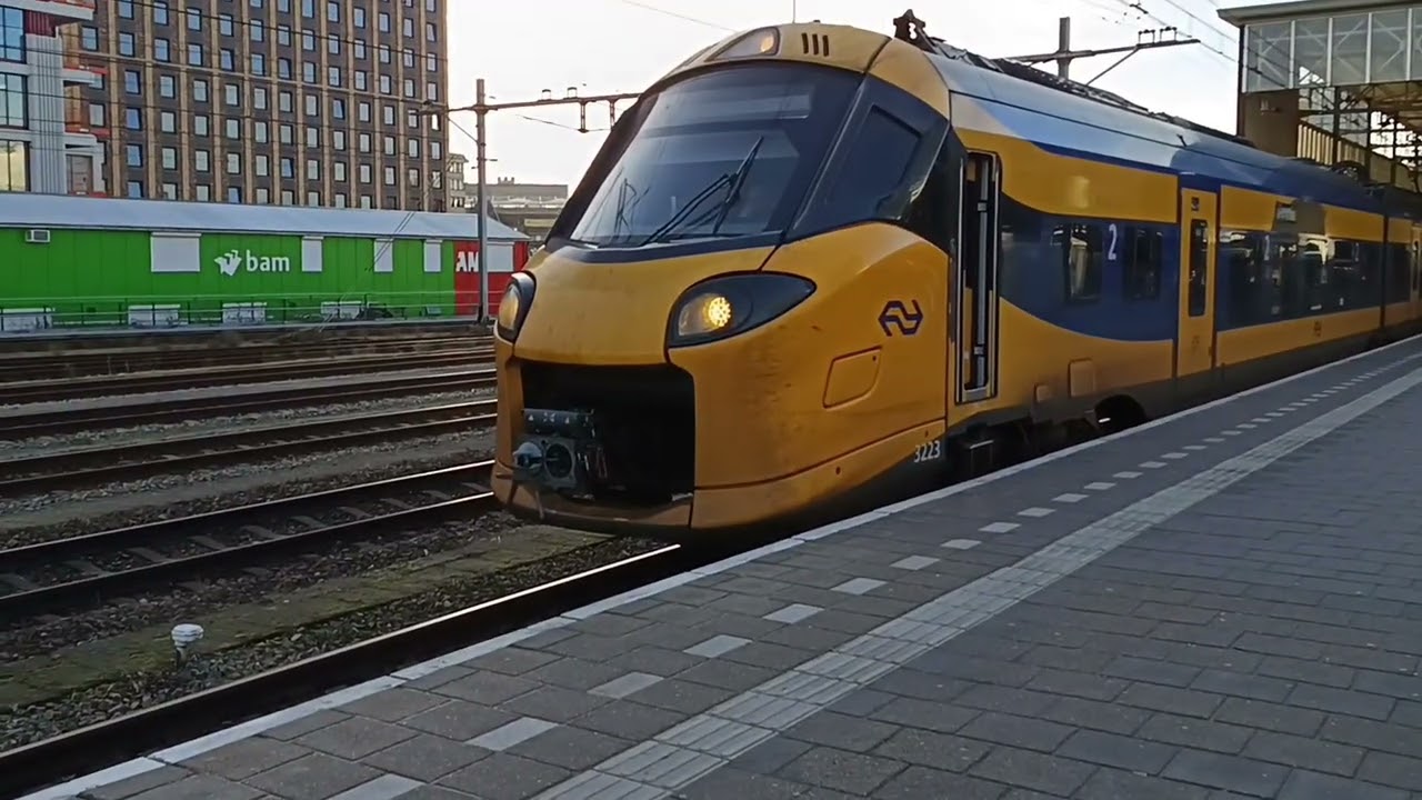Treinen op station Eindhoven Centraal (17-01-2026)