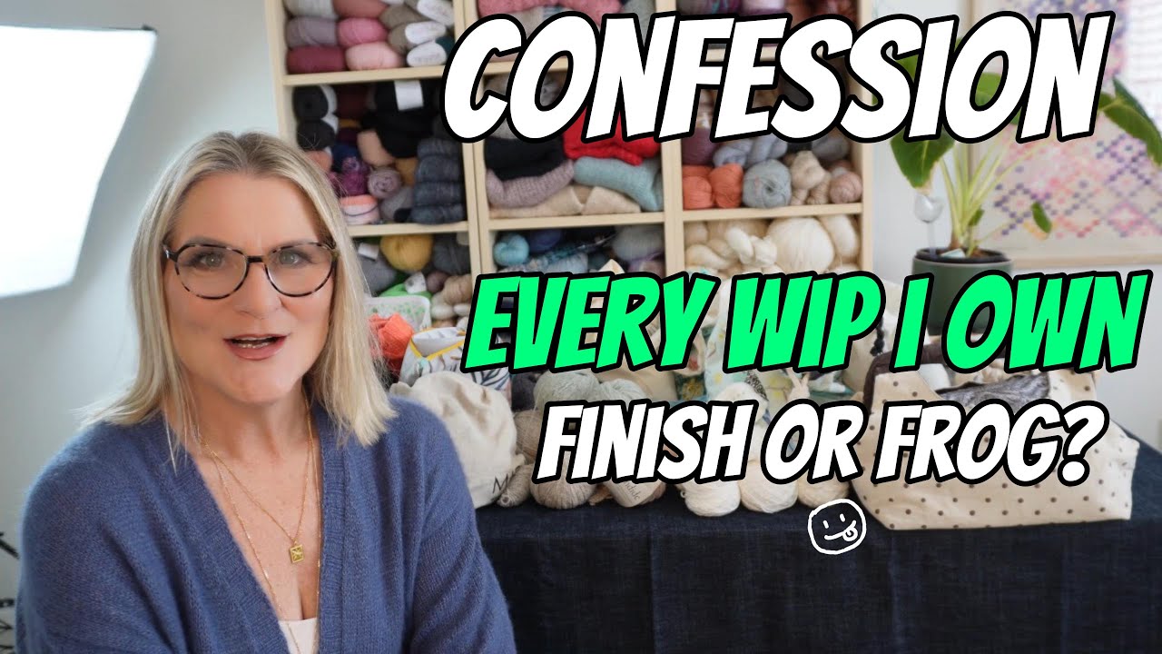 Unfinished Knits - Finish, Frog or Fix