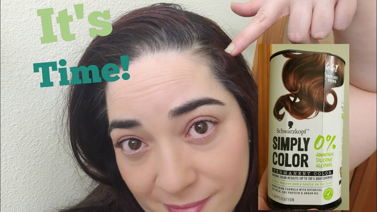 Time to cover my grays! Schwarzkopf Simply Color Permanent Hair Review- TheNayli22