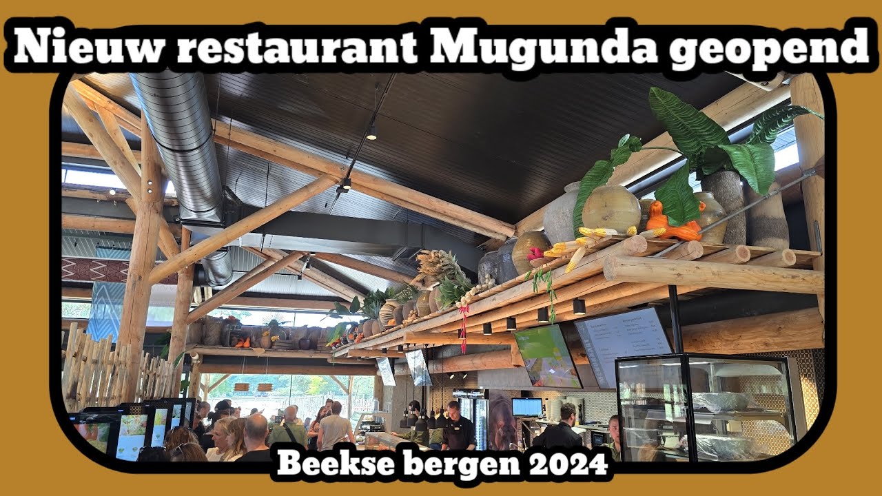 Nieuw restaurant Mugunda geopend [Beekse bergen 2024]
