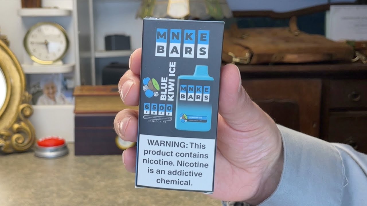MNKE Bars 6500 Puff Blue Kiwi Ice Honest Review