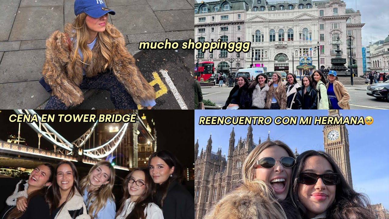 72 horas en Londres con muchas influenchers