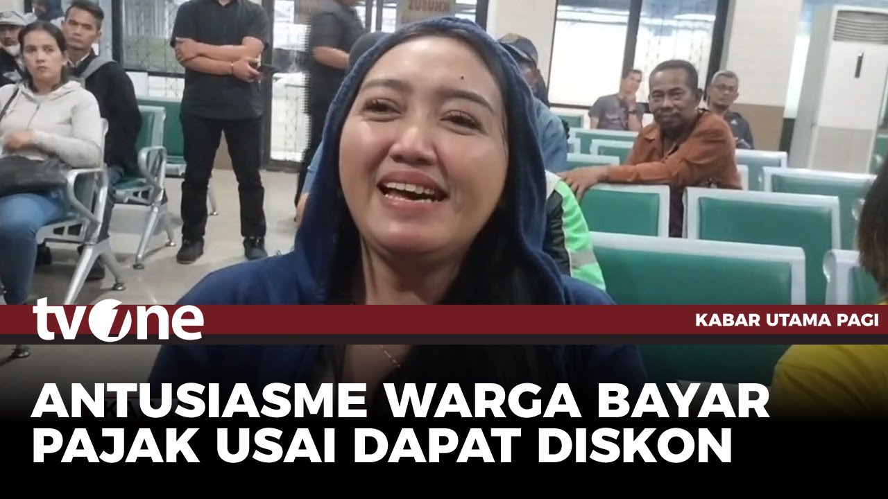 Penghapusan & Pengampunan Pajak Kendaraan 2025 Disambut Antusias Warga Jabar | tvOne