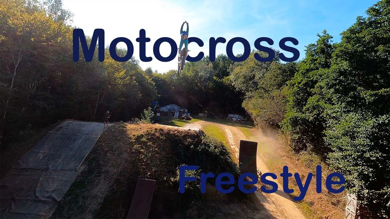 FMX Motocross Freestyle Julien Mannon X DroneEye 4K