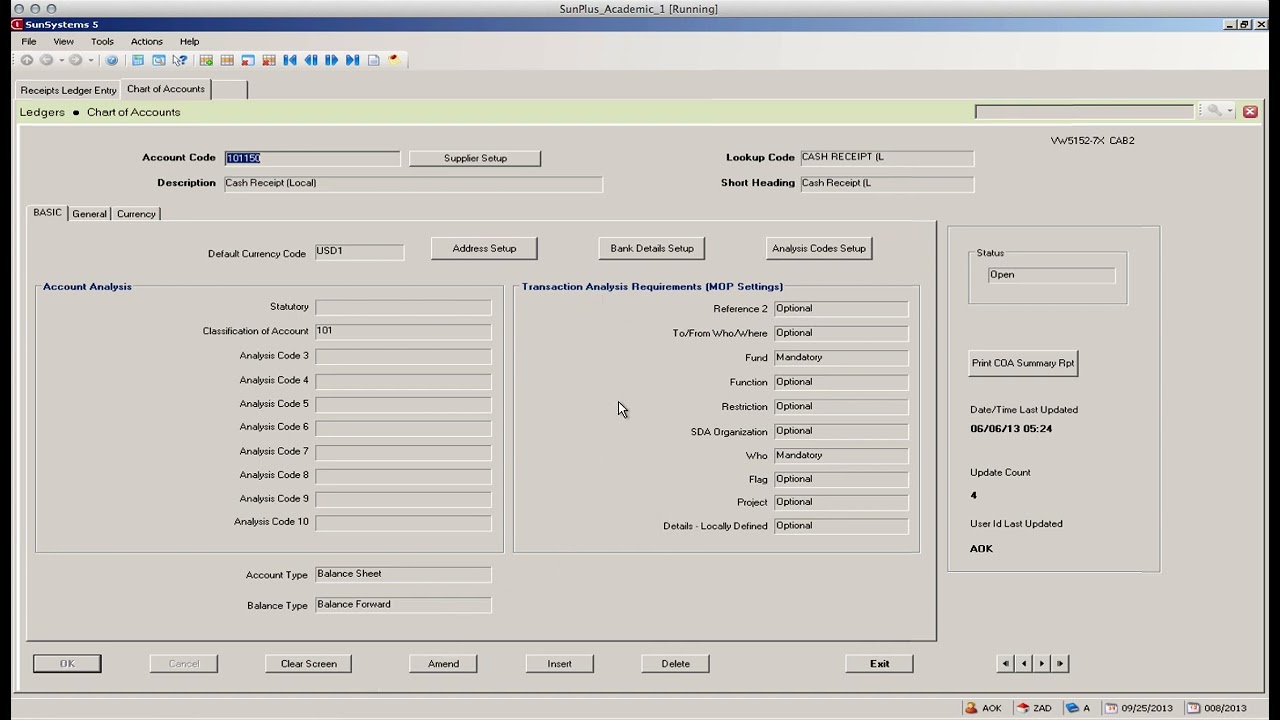 GEN09 Modify Analysis Requirements