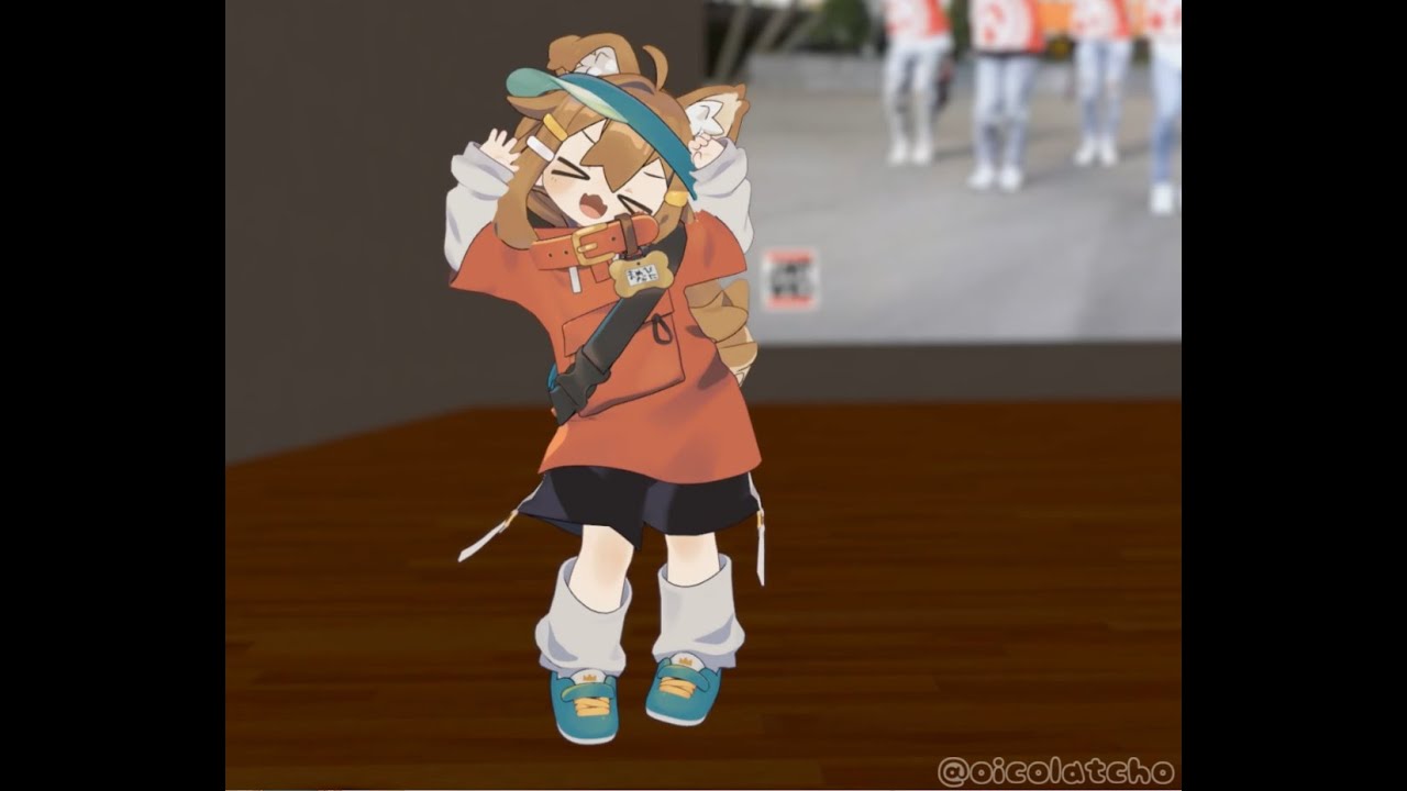 【まねっこだんす/Copycat dance】 2 Phút Hơn (KAIZ Extended Remix) - Pháo #shorts 【まめひなたちゃん/Mamehinata-chan】