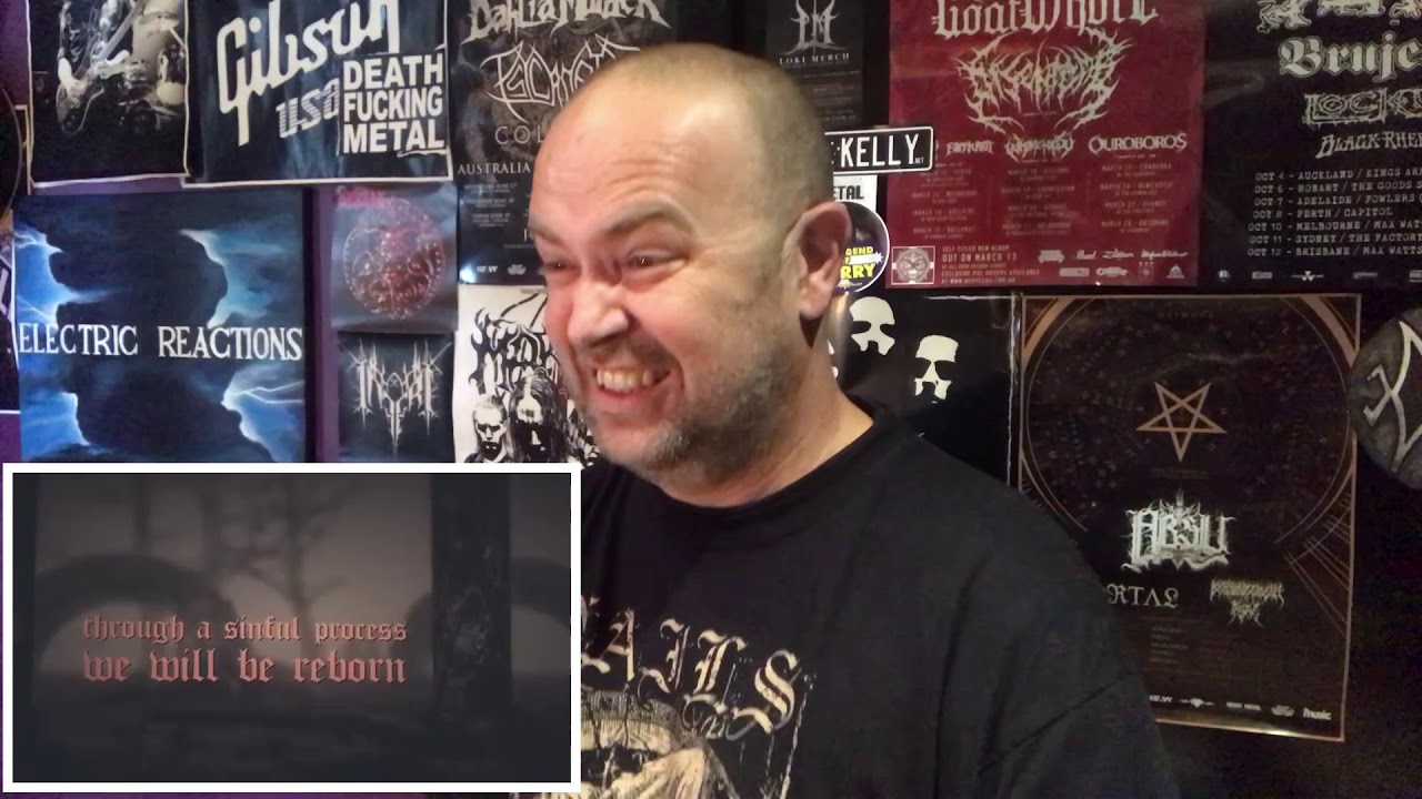 PLAGUEBRINGER-CURSES (OFFICIAL LYRIC VIDEO) REVIEW!!!!!