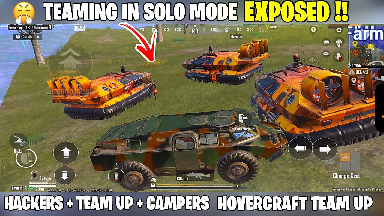 😡3 PLAYERS TEAMING IN SOLO MODE | CURRENT RANK 3 SOLO CONQUEROR 🔥 Tips And Trick