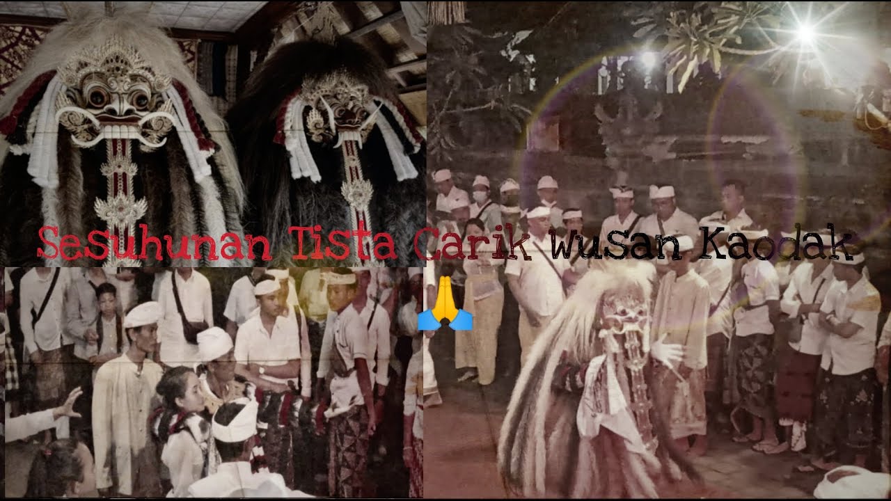 Matebekan Lama Sekali || Sesuhunan Legong Andir Tista Carik Mesolah Wusan Kaodak