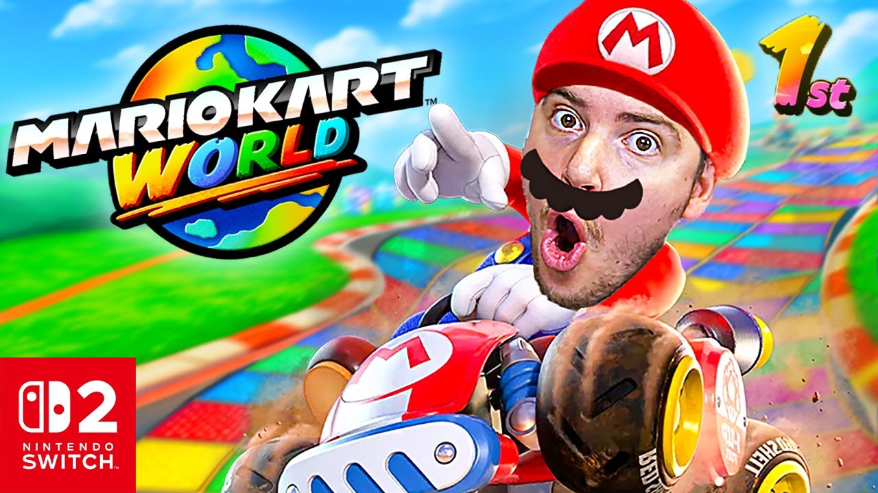 GIOCO a MARIO KART WORLD per la PRIMA VOLTA!! 🏁🔥 su Nintendo SWITCH 2!!