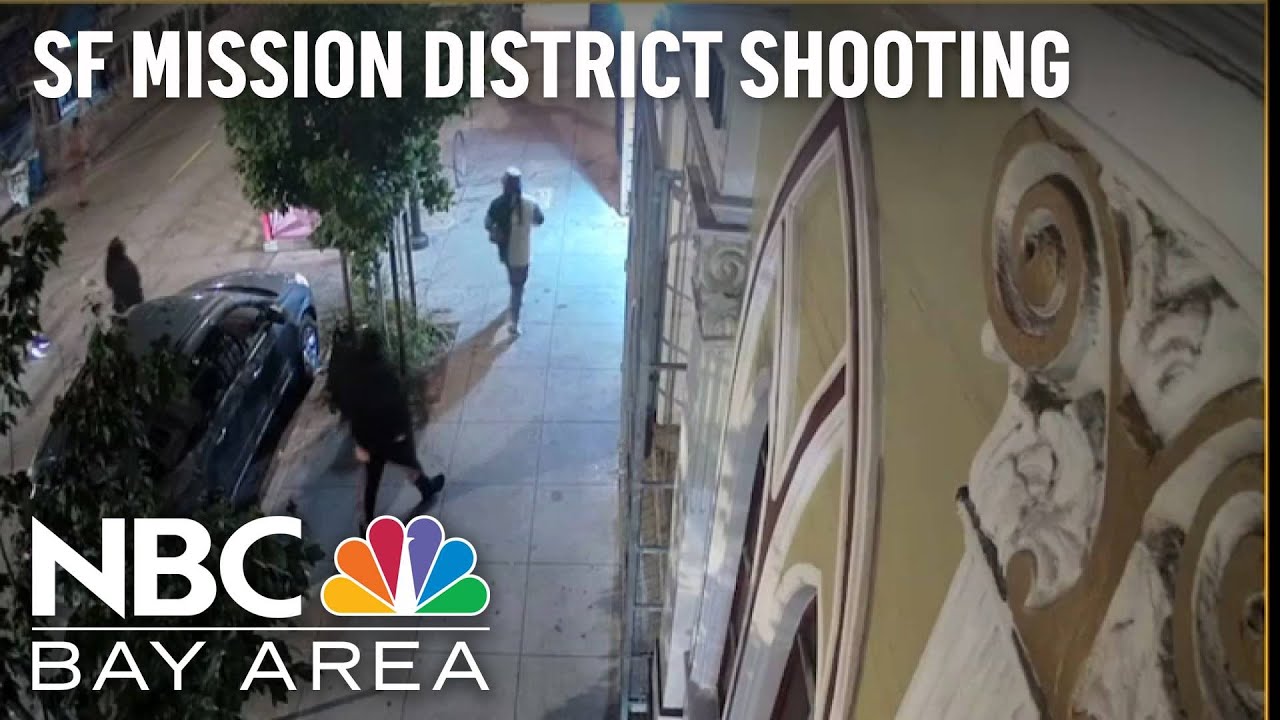 Surveillance video shows moments after shooting in San Francisco's Mission District