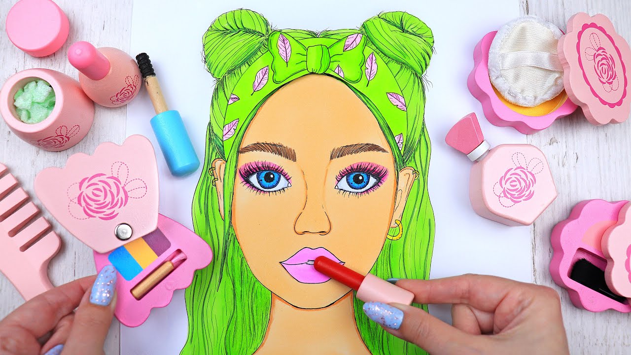 ASMR Makeup with WOODEN COSMETICS for Girl 💄 100% Sleep
