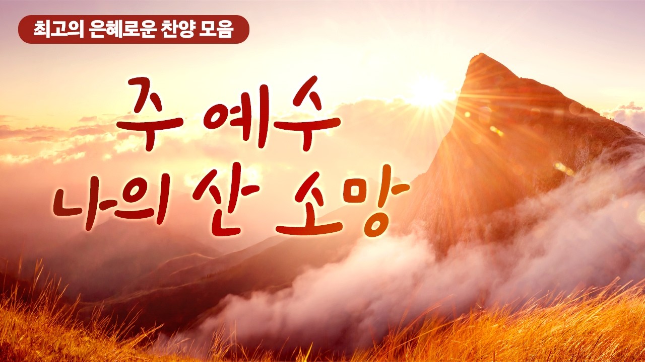 [BEST CCM ] 주 예수 나의 산 소망
