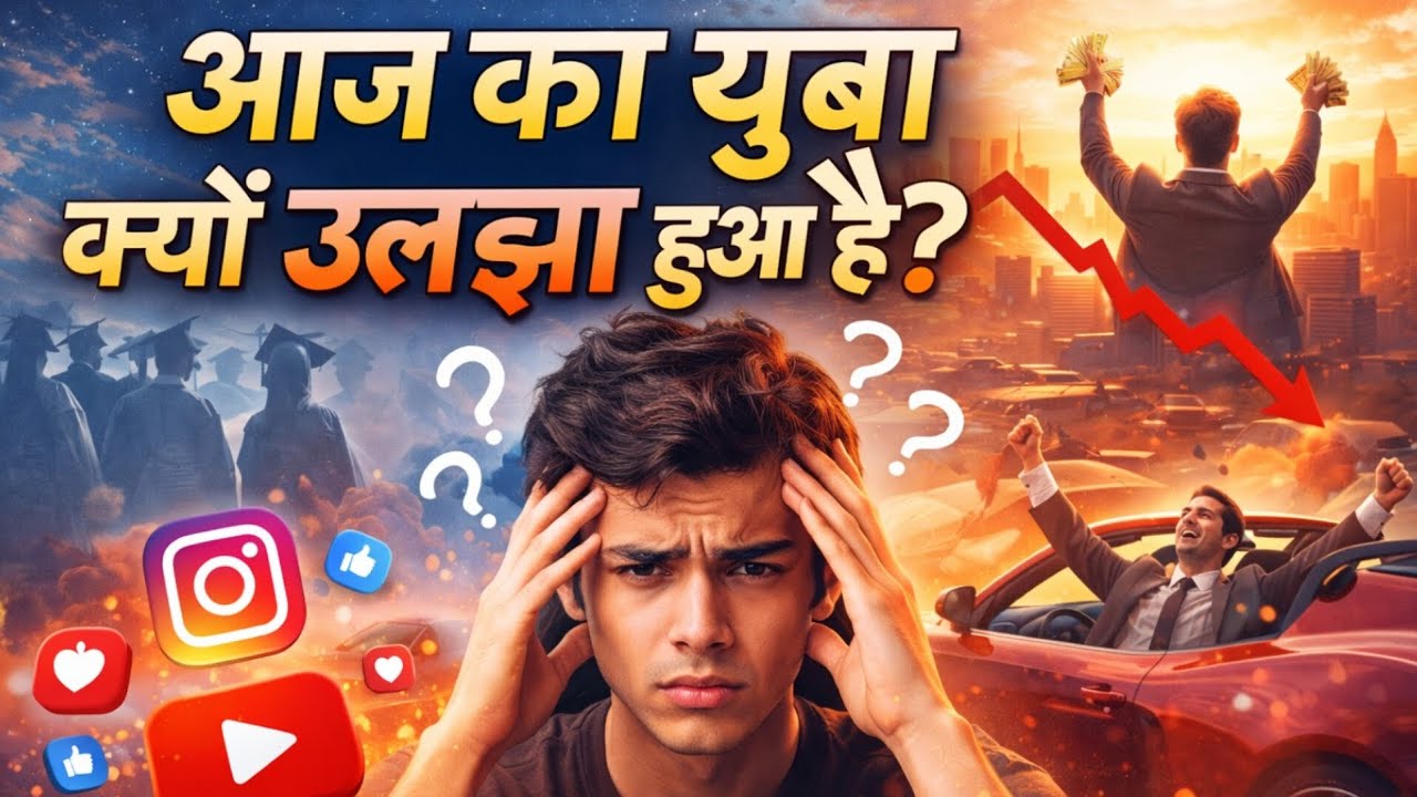 आज का युवा आलसी नहीं है, बस बहुत ज़्यादा उलझा हुआ है | Reality of Today’s Youth ||