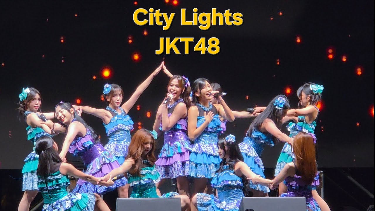 JKT48 - City Lights - Don't Play Play Gen Z Fest - Plaza Parkir Timur GBK