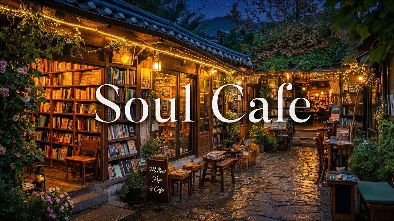 ☕ 시골 북카페ㅣ더 잔잔한 감성 팝송 플리 | 카페 음악 🎶 그냥 틀어 놓으세요