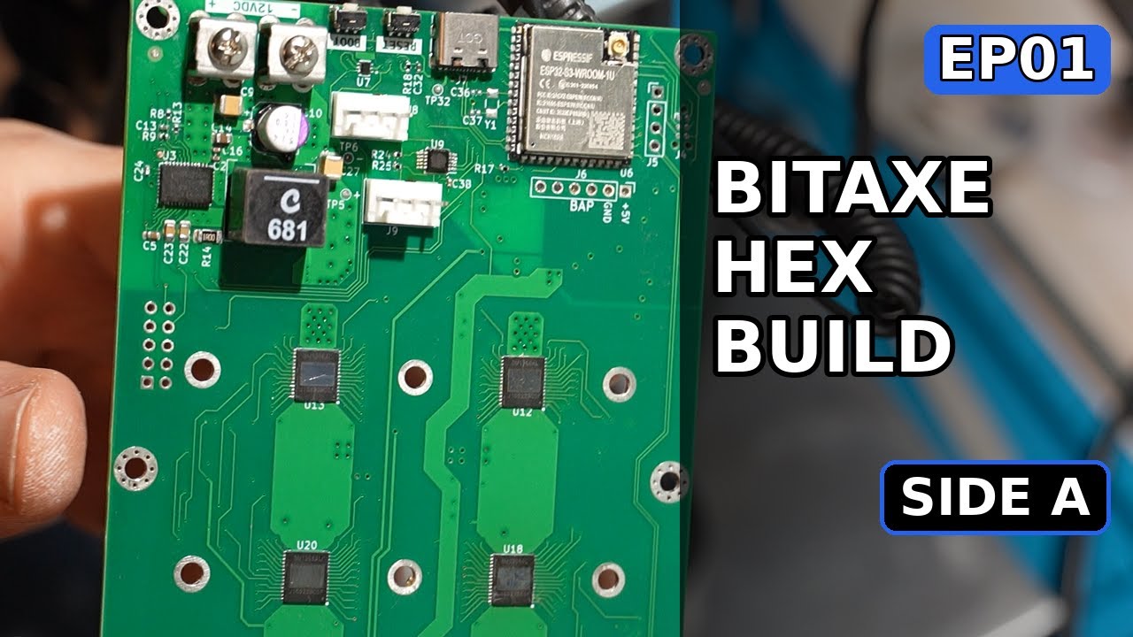 BitaxeHex Build Ep01 - Сторона A