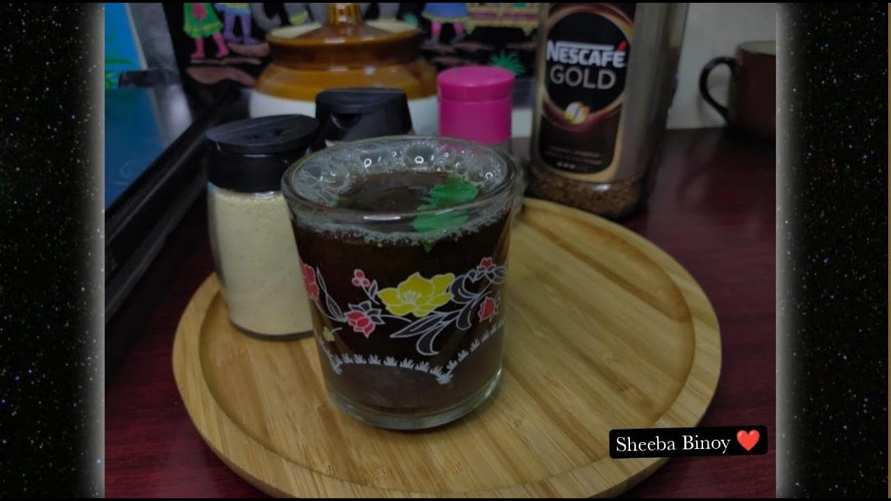 Chukku Kappi | Herbal Coffee for Cough Cold and Fever | Sheeba Binoy