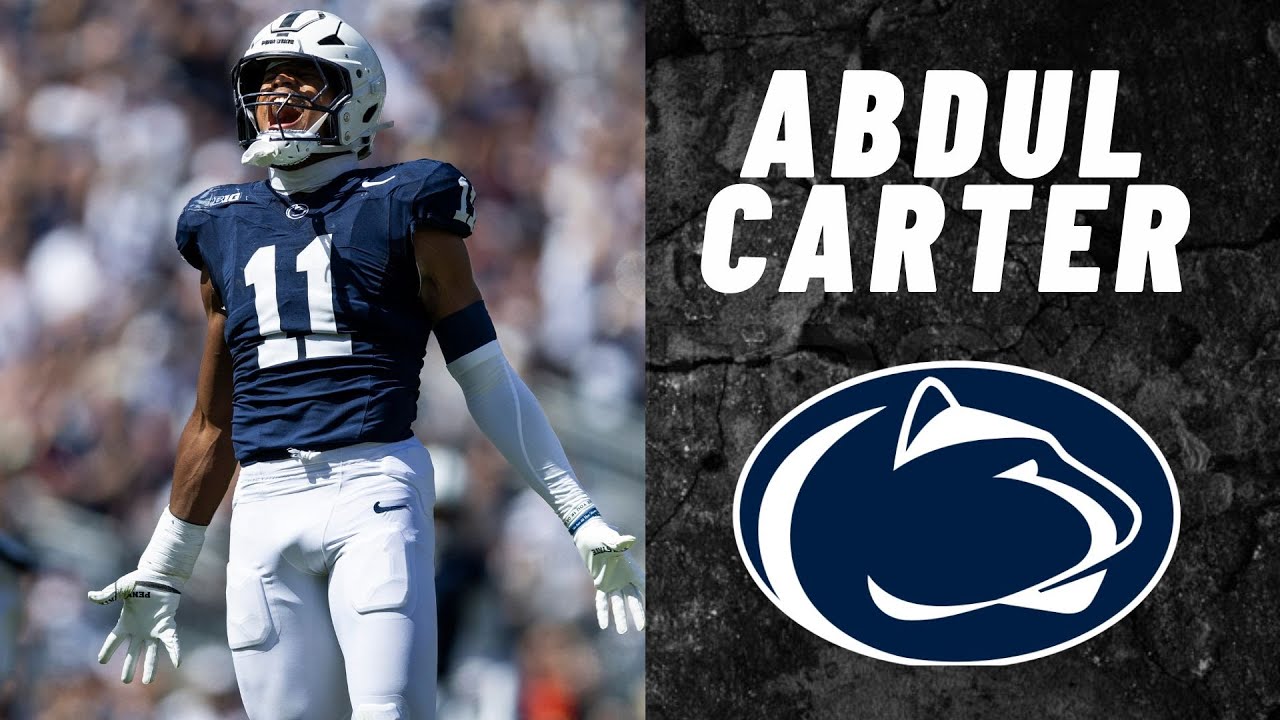 2025 NFL Draft: Abdul Carter, EDGE, Penn State