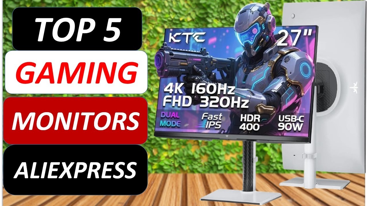 Топ-5 лучших игровых мониторов 2026 года на AliExpress