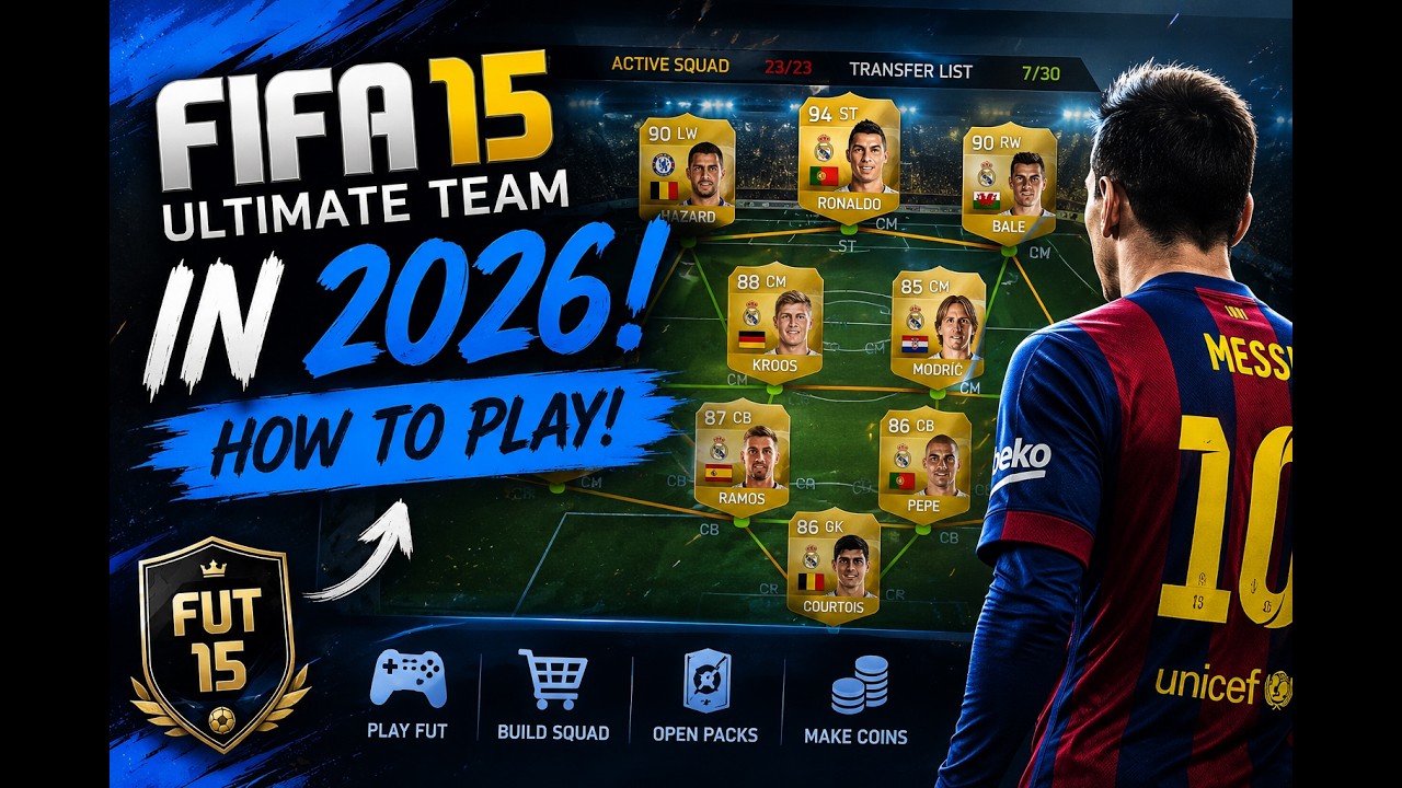 How to play FIFA 15 Ultimate team in 2026 (Tutorial)