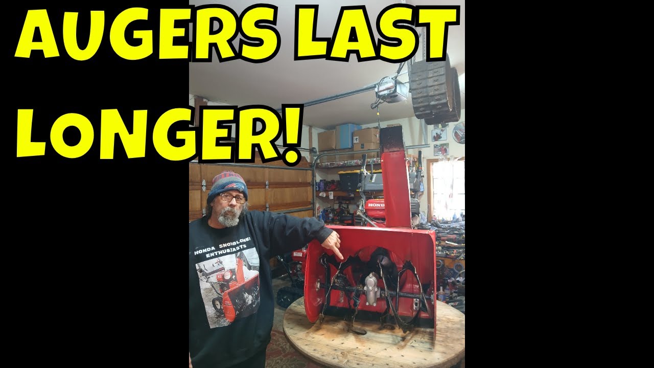 HOW To SERVICE Honda HSS724-928-1332 Snowblower AUGERS . IMPORTANT Maintenance!