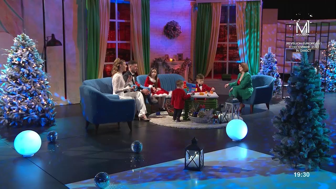 O seara in familie cu Tatiana Heghea, Eugen Rabei, Regina-Raluca, Arthur-Elisey și Tiberiu-Alexander