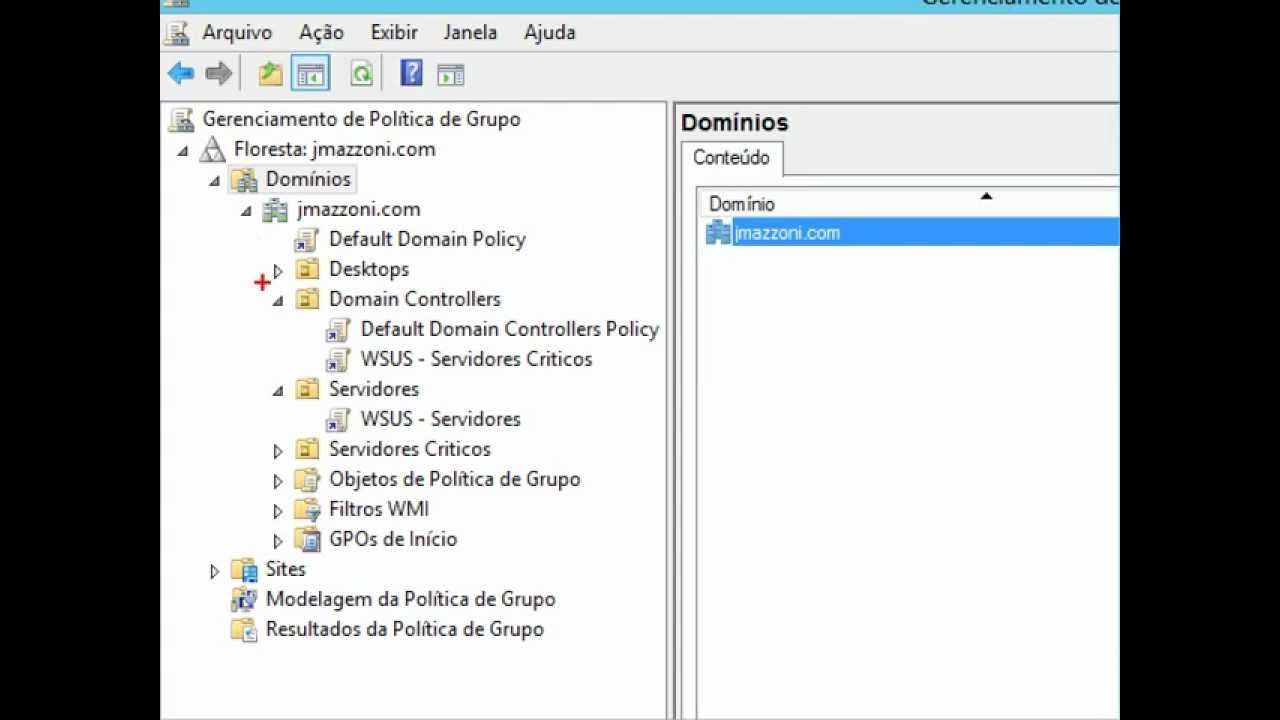 WSUS - Replica - GPO - BITS - Linha de Comando #ws2012 #techedbr #mvpbr #WSLeague