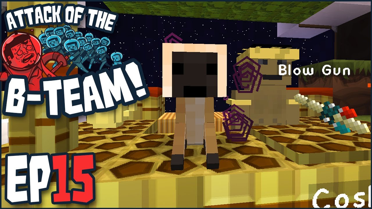 Minecraft — Атака B-Team, эпизод 15 — «Если вам нравятся космические пина-колада!!!» (модпак B-Team)