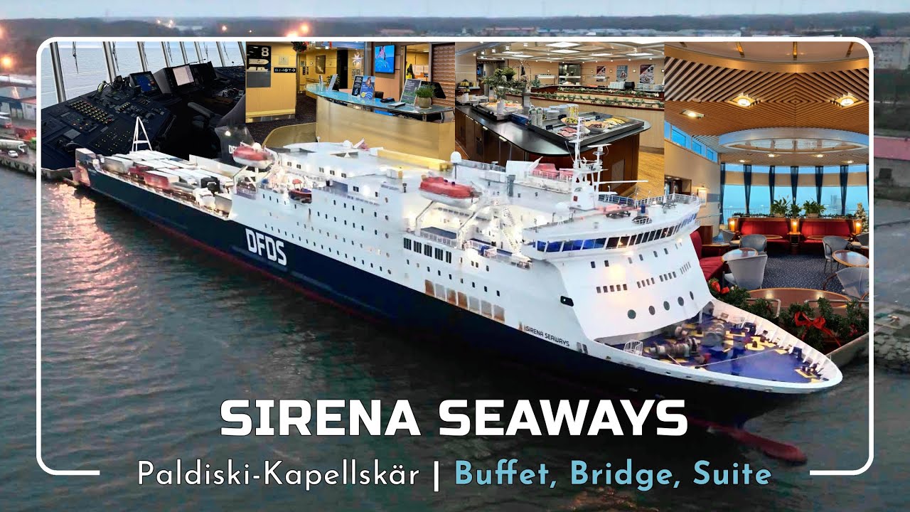 Sirena Seaways Paldiski - Kapellskär | Buffet, Bridge, Suite