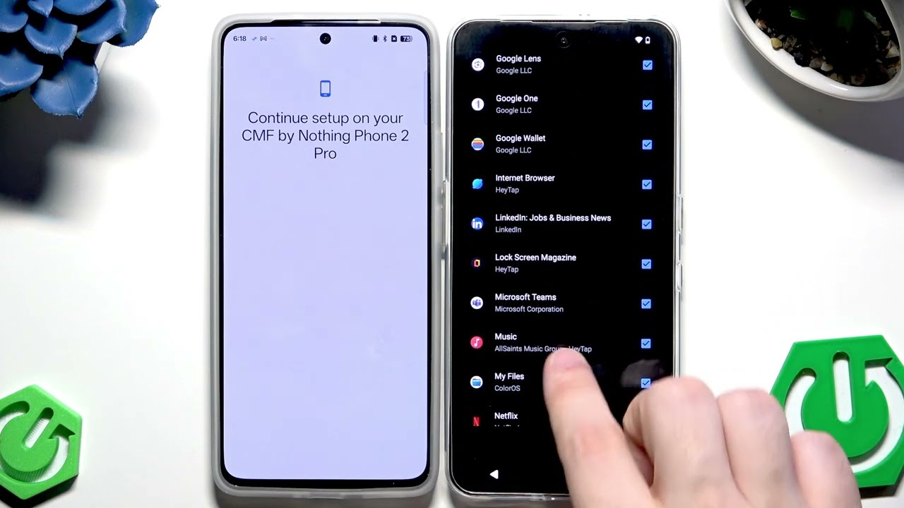 NOTHING CMF Phone 2 Pro — Как восстановить резервную копию и перенести данные