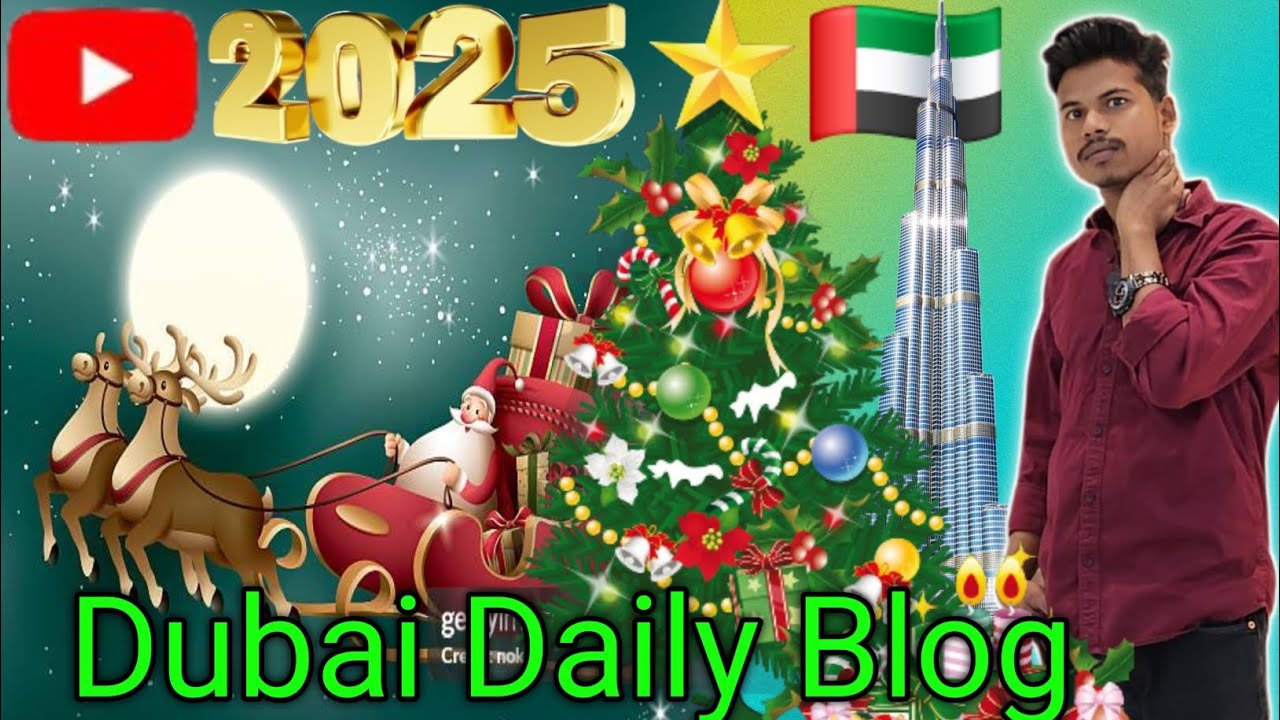 My FirstChristmas in Dubai🇦🇪🎄#DubaiVlog #ChristmasInDubai #DailyVlog