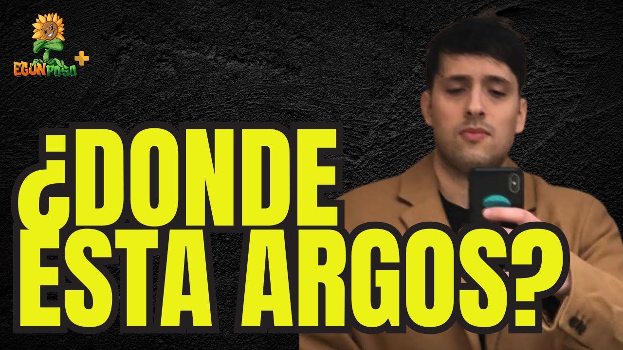 GUIBEL ESQUIVA LAS PRUEBAS, Y ATACA CON ¿DONDE ESTA ARGOS?