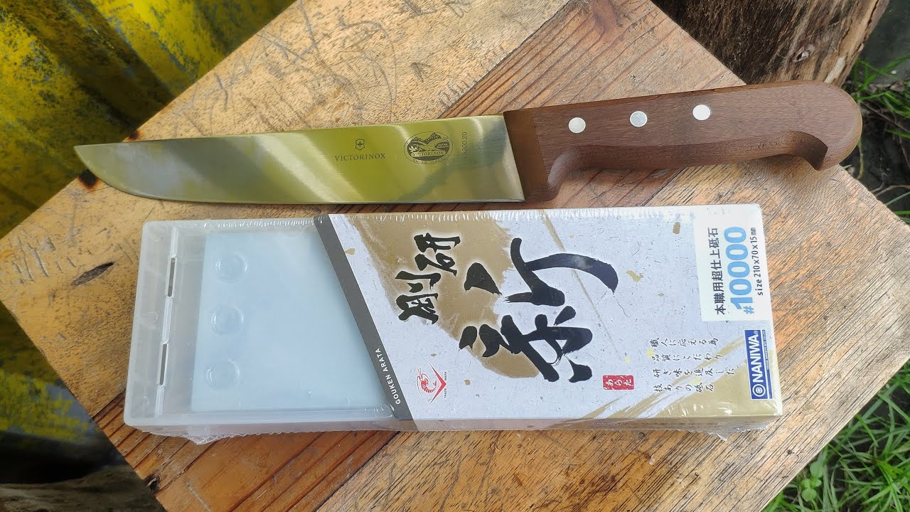 Unboxing dan review batu asah jepang Naniwa Gouken Arata the evolution of chosera